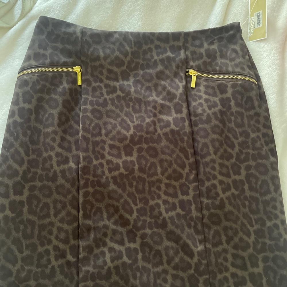 New Michael Kors (with tags) cheetah skirt.